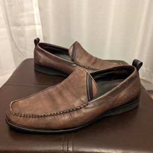 Hugo Boss leather loafers